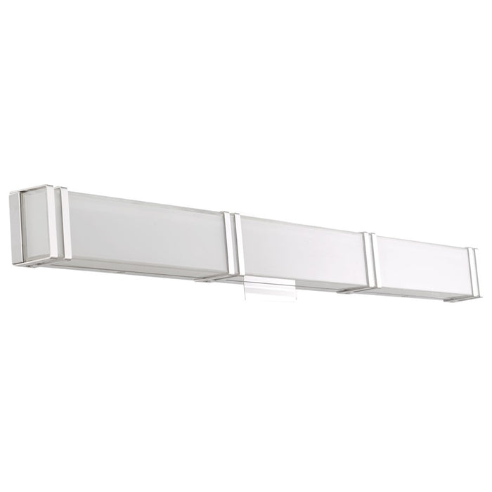 Abra Lighting Cosmo 1 Light 36" Miter Brackets LED Vanity, Chrome