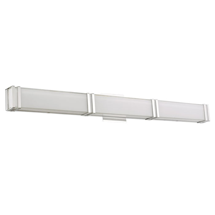 Abra Lighting Cosmo 1 Light 36" Miter Brackets LED Vanity, Chrome