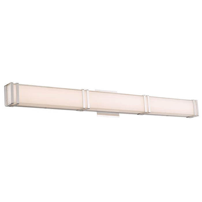 Abra Lighting Cosmo 1 Light 36" Miter Brackets LED Vanity, Chrome