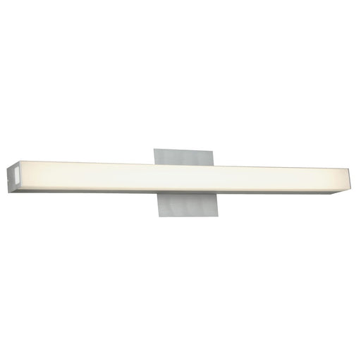Abra Lighting Sabre 1 Light 24" Floating Backplate Vanity, Aluminum