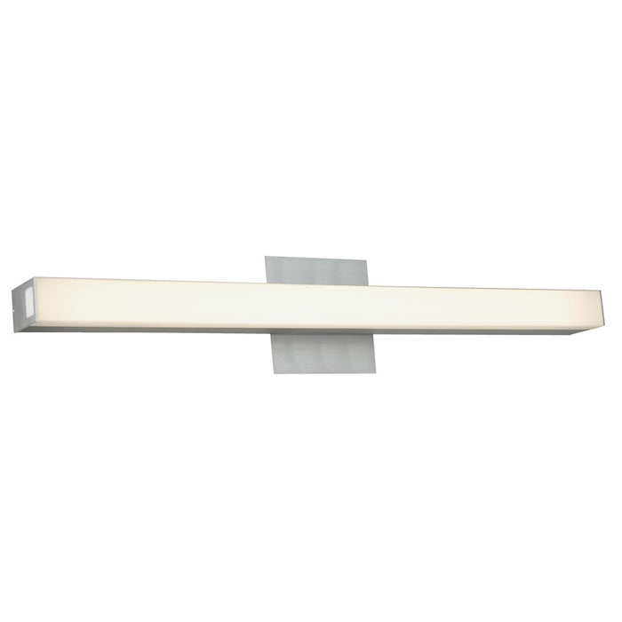 Abra Lighting Sabre 1 Light 24" Floating Backplate Vanity, Aluminum