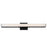 Abra Lighting Sabre 1 Light 24" Floating Backplate Vanity, Black