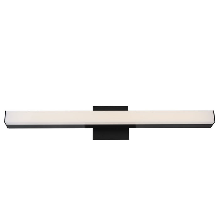 Abra Lighting Sabre 1 Light 24" Floating Backplate Vanity, Black
