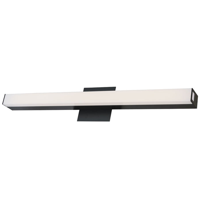 Abra Lighting Sabre 1 Light 24" Floating Backplate Vanity, Black
