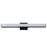 Abra Lighting Sabre 1 Light 24" Floating Backplate Vanity, Black