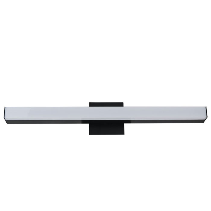 Abra Lighting Sabre 1 Light 24" Floating Backplate Vanity, Black