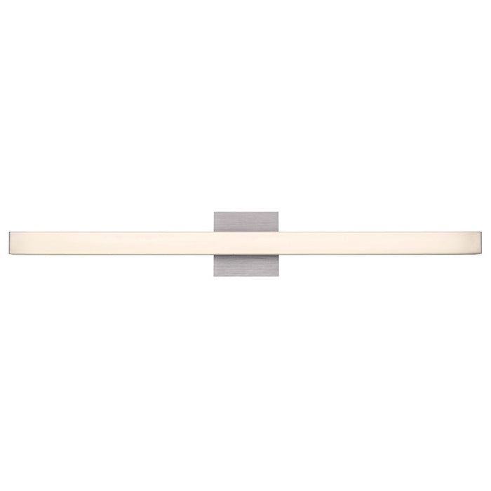 Abra Lighting Sabre 1 Light 36" Floating Backplate Vanity, Aluminum