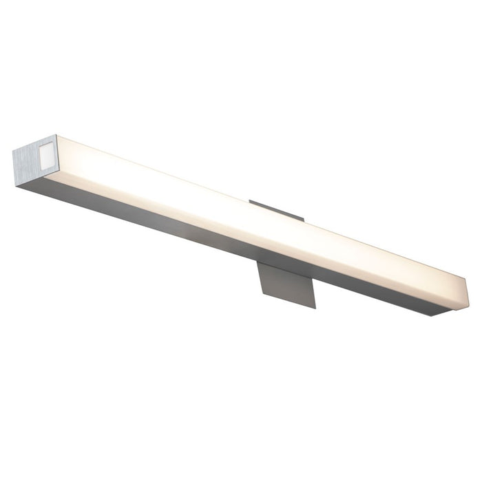 Abra Lighting Sabre 1 Light 36" Floating Backplate Vanity, Aluminum