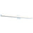 Abra Lighting Sabre 1 Light 36" Floating Backplate Vanity, Aluminum