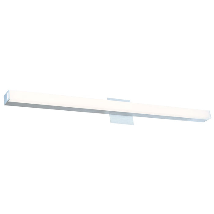 Abra Lighting Sabre 1 Light 36" Floating Backplate Vanity, Aluminum