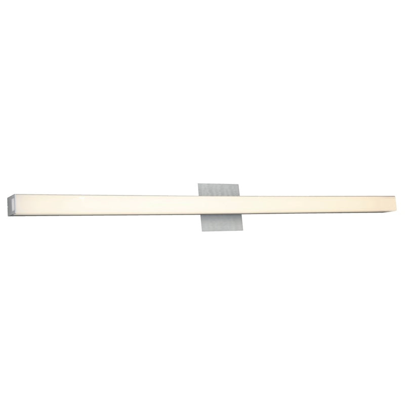 Abra Lighting Sabre 1 Light 36" Floating Backplate Vanity, Aluminum