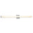 Abra Lighting Sabre 1 Light 36" Floating Backplate Vanity, Aluminum
