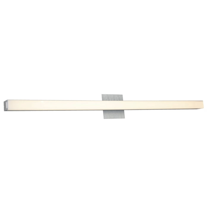 Abra Lighting Sabre 1 Light 36" Floating Backplate Vanity, Aluminum