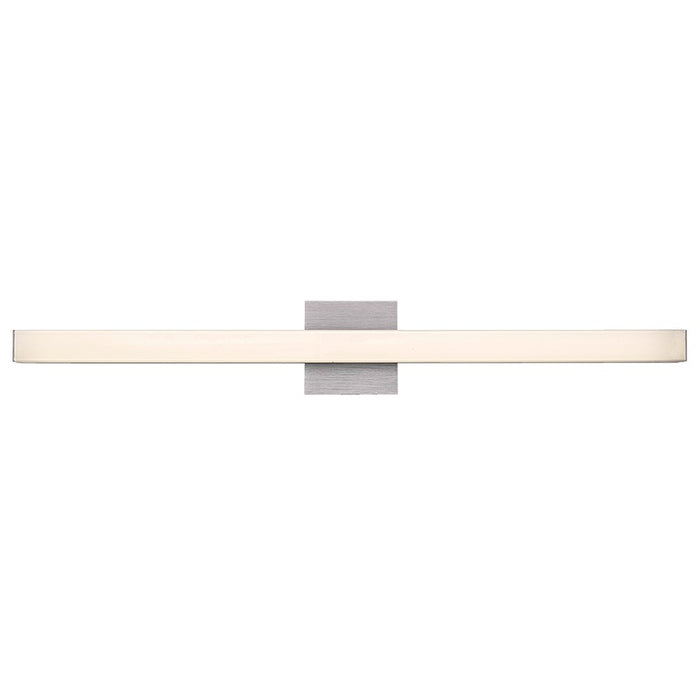 Abra Lighting Sabre 1 Light 36" Floating Backplate Vanity, Aluminum