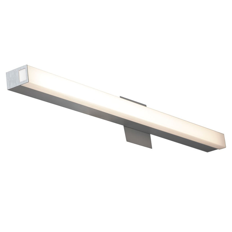 Abra Lighting Sabre 1 Light 36" Floating Backplate Vanity, Aluminum