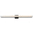 Abra Lighting Sabre 1 Light 36" Floating Backplate Vanity, Black