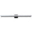 Abra Lighting Sabre 1 Light 36" Floating Backplate Vanity, Black