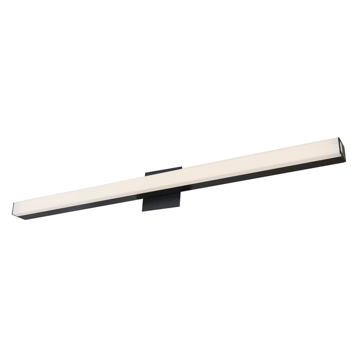 Abra Lighting Sabre 1 Light 36" Floating Backplate Vanity, Black