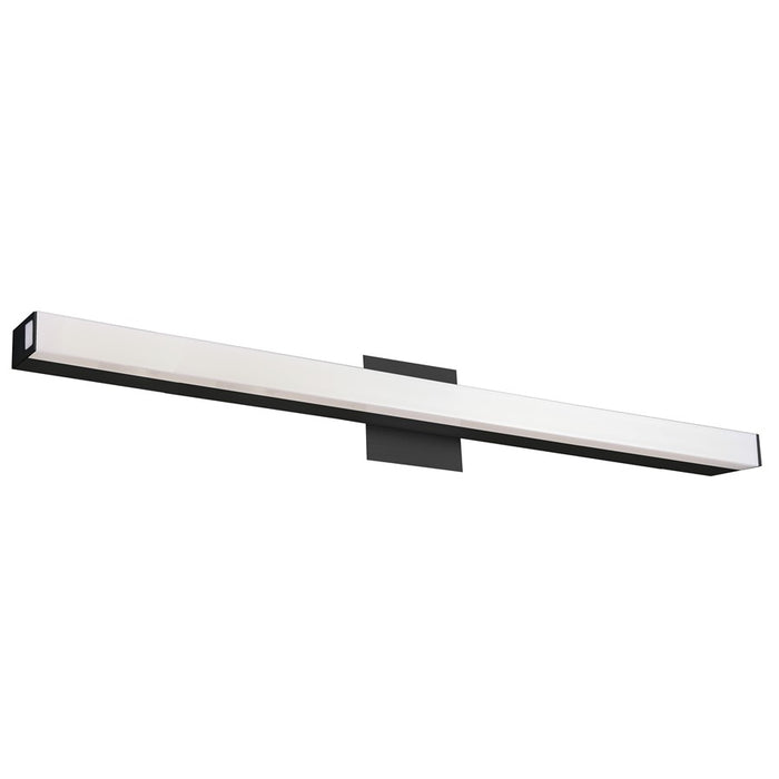 Abra Lighting Sabre 1 Light 36" Floating Backplate Vanity, Black