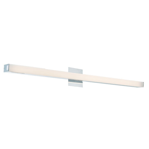 Abra Lighting Sabre 1 Light 36" Floating Backplate Vanity, Chrome