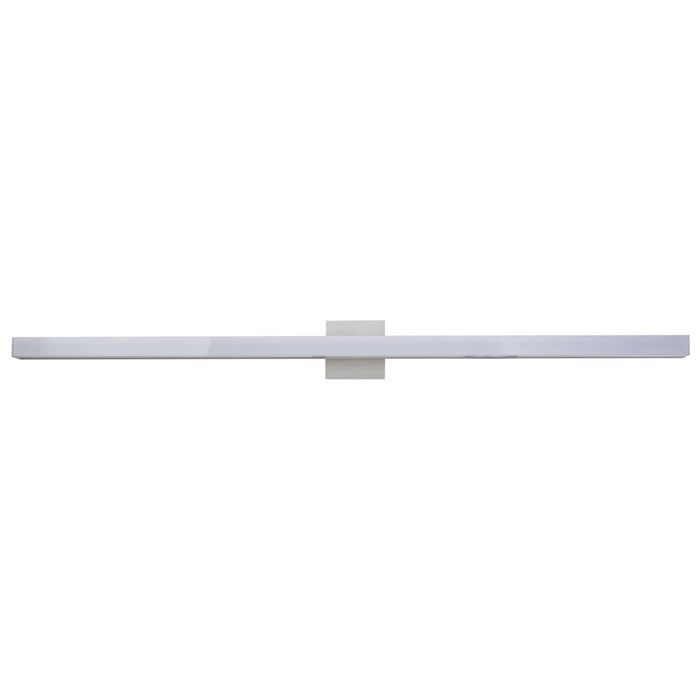 Abra Lighting Sabre 1 Light 48" Floating Backplate Vanity, Aluminum