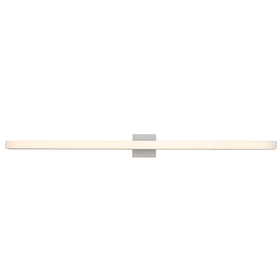 Abra Lighting Sabre 1 Light 48" Floating Backplate Vanity, Aluminum