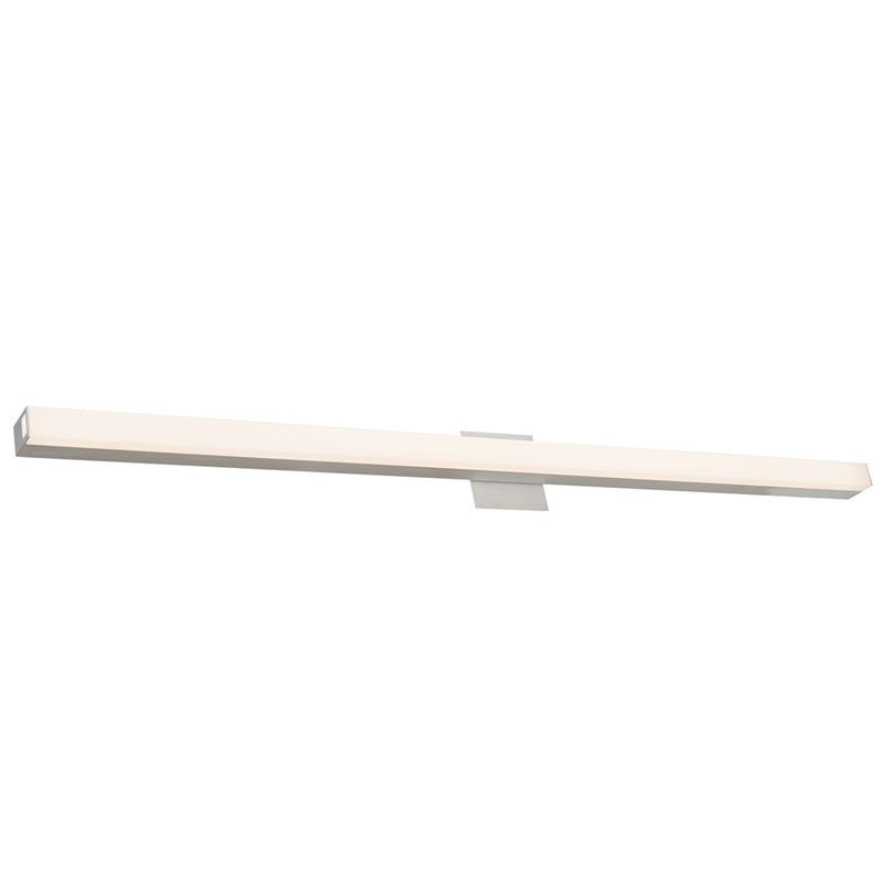Abra Lighting Sabre 1 Light 48" Floating Backplate Vanity, Aluminum