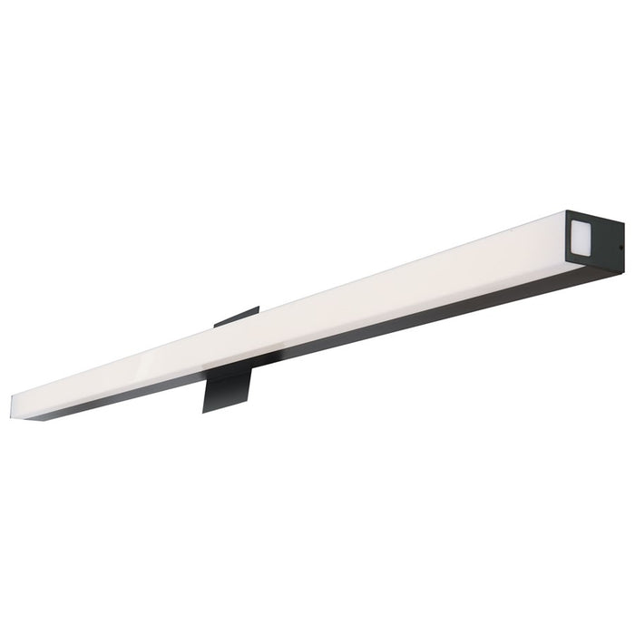 Abra Lighting Sabre 1 Light 48" Floating Backplate Vanity, Black