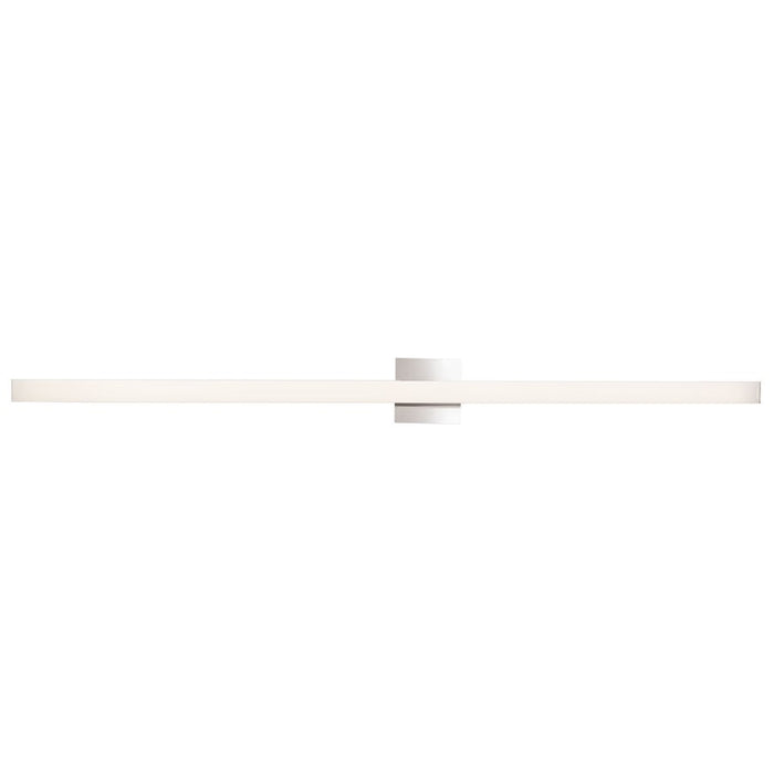 Abra Lighting Sabre 1 Light 48" Floating Backplate Vanity, Chrome
