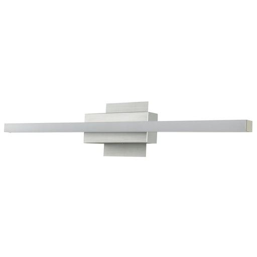 Abra Lighting Foil 1 Light 24" Dimmable LED Vanity Bar, Aluminum