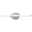 Abra Lighting Foil 1 Light 24" Dimmable LED Vanity Bar, Aluminum