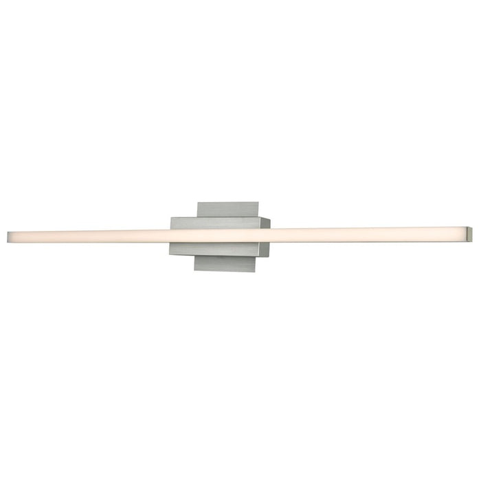 Abra Lighting Foil 1Lt 32" Dimmable LED Vanity Bar, Aluminum - 20021WV-BA-FOIL