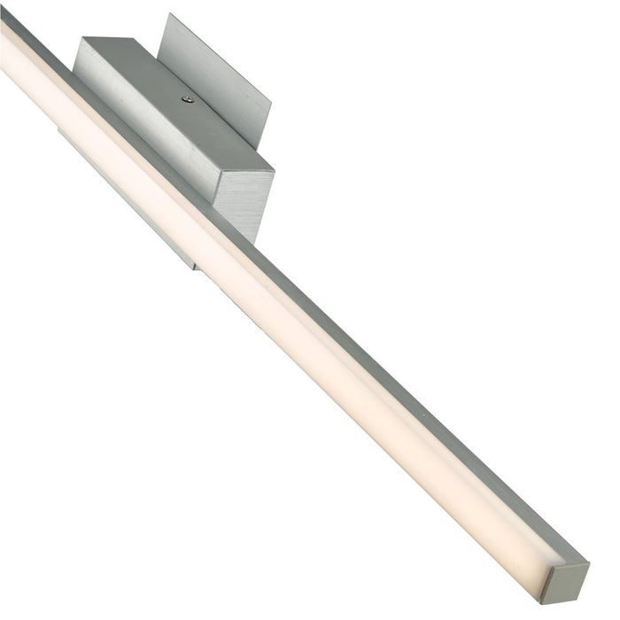 Abra Lighting Foil 1 Light 32" Dimmable LED Vanity Bar, Aluminum