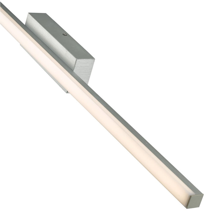 Abra Lighting Foil 1 Light 32" Dimmable LED Vanity Bar, Aluminum