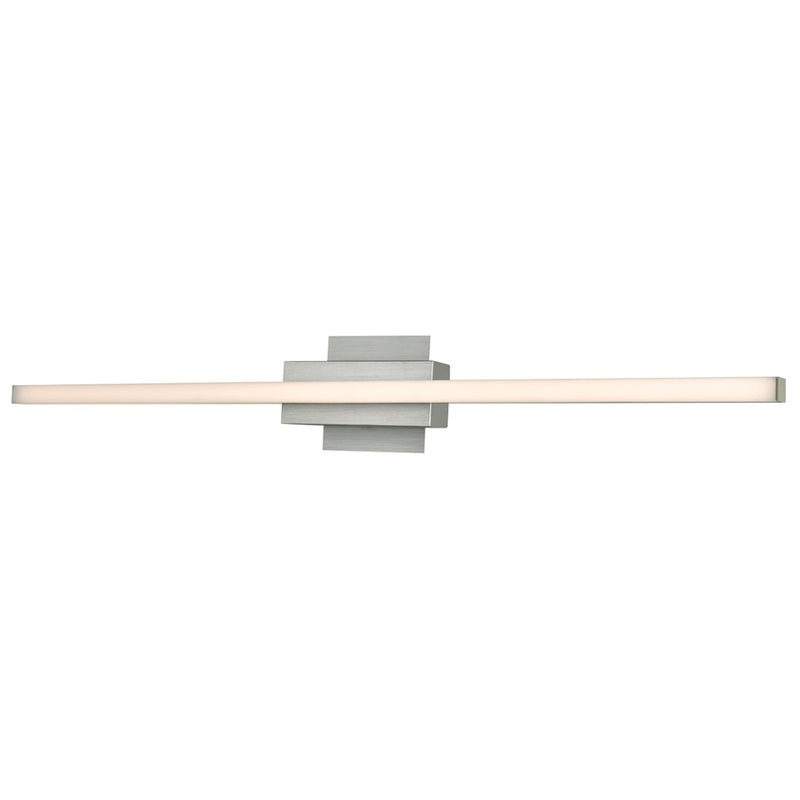 Abra Lighting Foil 1 Light 32" Dimmable LED Vanity Bar, Aluminum