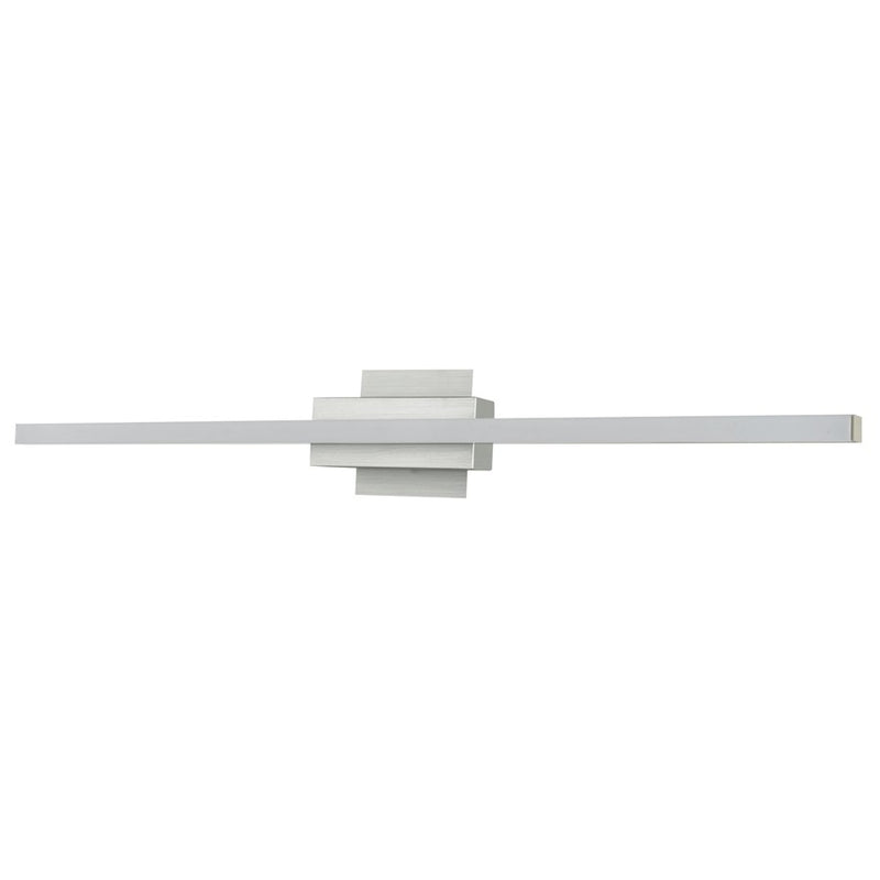 Abra Lighting Foil 1 Light 32" Dimmable LED Vanity Bar, Aluminum
