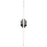 Abra Lighting Foil 1 Light 32" Dimmable LED Vanity Bar, Chrome