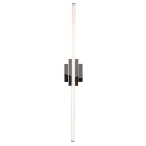 Abra Lighting Foil 1 Light 32" Dimmable LED Vanity Bar, Chrome