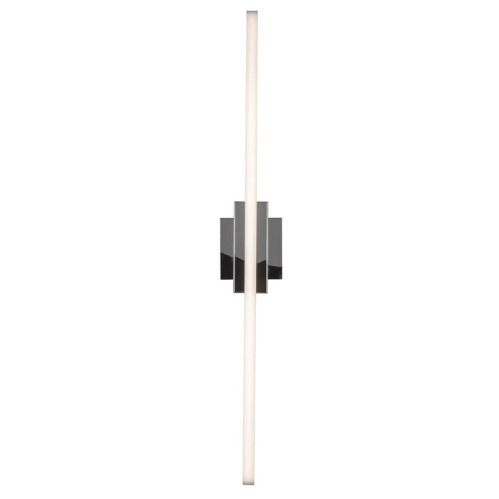 Abra Lighting Foil 1 Light 32" Dimmable LED Vanity Bar, Chrome