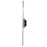 Abra Lighting Foil 1 Light 32" Dimmable LED Vanity Bar, Chrome