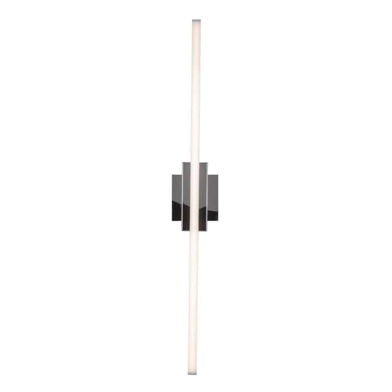 Abra Lighting Foil 1 Light 32" Dimmable LED Vanity Bar, Chrome