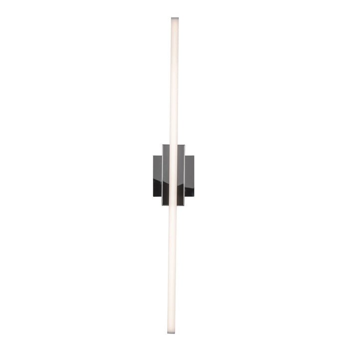 Abra Lighting Foil 1 Light 32" Dimmable LED Vanity Bar, Chrome