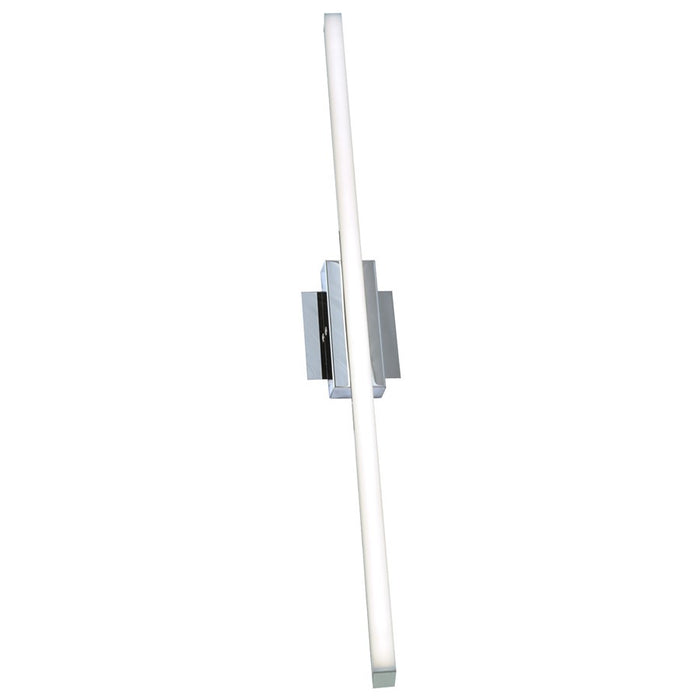 Abra Lighting Foil 1 Light 32" Dimmable LED Vanity Bar, Chrome