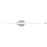 Abra Lighting Foil 1 Light 40" Dimmable LED Vanity Bar, Aluminum