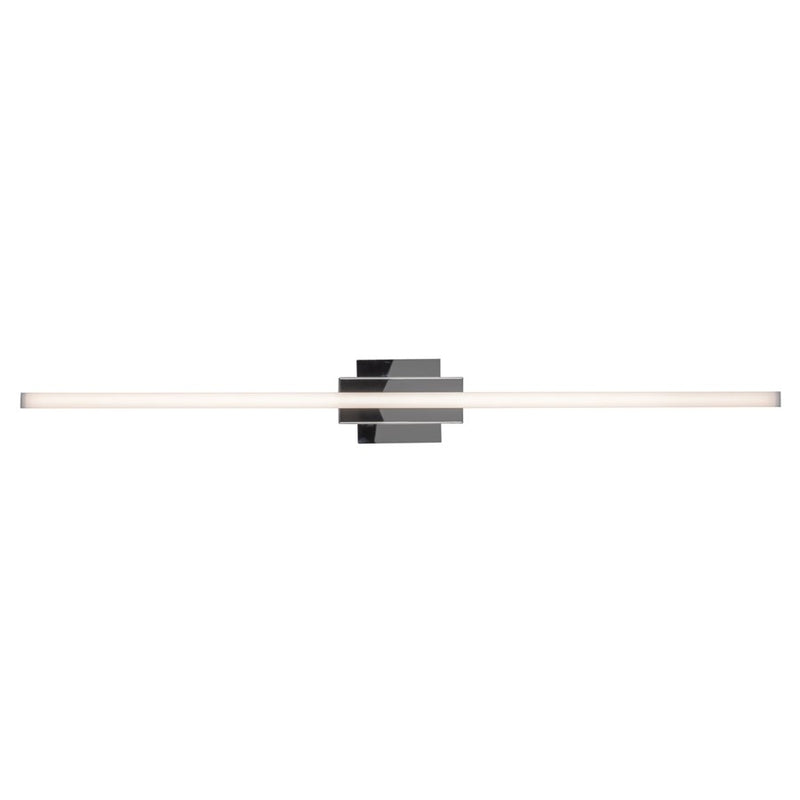 Abra Lighting Foil 1 Light 40" Dimmable LED Vanity Bar, Chrome