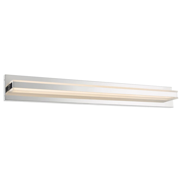 Abra Lighting Fusion 36" Solid Bar LED Vanity, Chrome