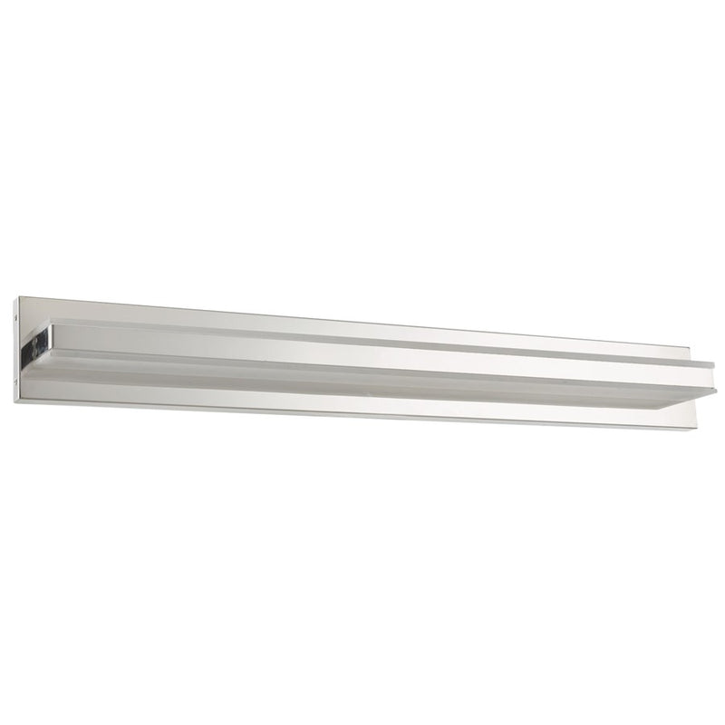 Abra Lighting Fusion 36" Solid Bar LED Vanity, Chrome