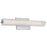 Abra Lighting Eco 1 Light 19" Oval Water Glass LED Vanity, Chrome