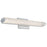 Abra Lighting Eco 1 Light 24" Oval Water Glass LED Vanity, Chrome