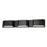Abra Lighting Bianca 6 Light Metal Vanity Fixture, Black